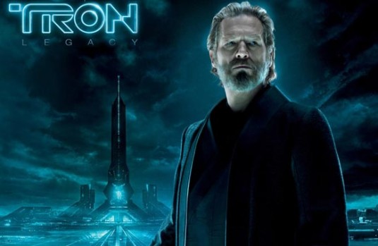 tron legacy jeff bridges young. Tron Legacy is so shiny and