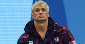 "Buh?" ... is my go-to sound effect for all Ryan Lochte photos.